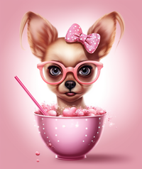 Thumbnail for Pretty Puppy In Pink