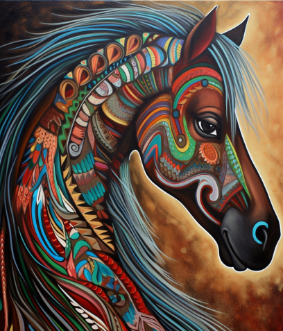 Spirit of Cheyenne Horse