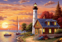 Thumbnail for Sunset Lighthouse