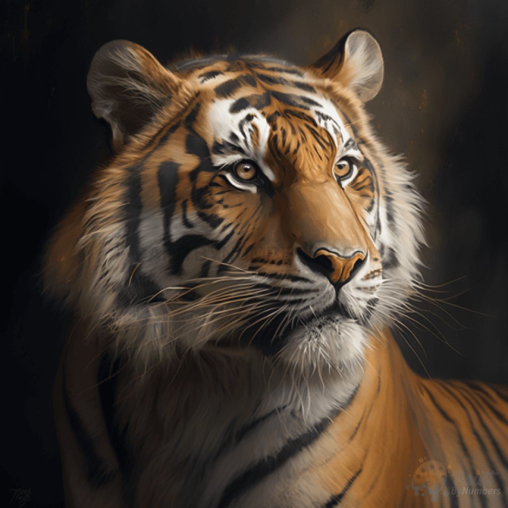 realistic tiger face paint