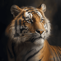 Thumbnail for Tiger Paint By Numbers Kit