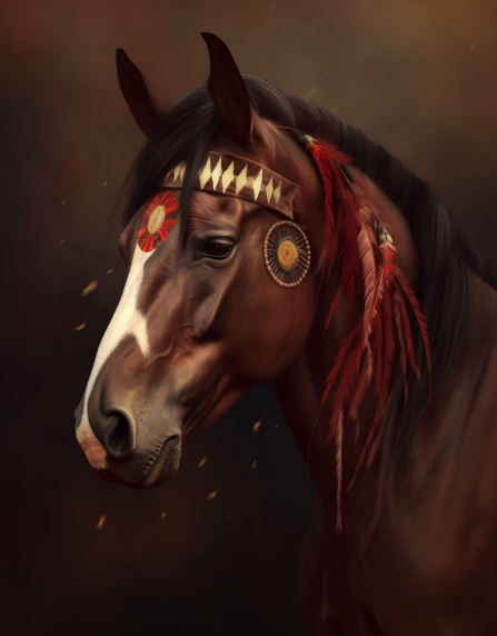 Tribal Spirit Horse