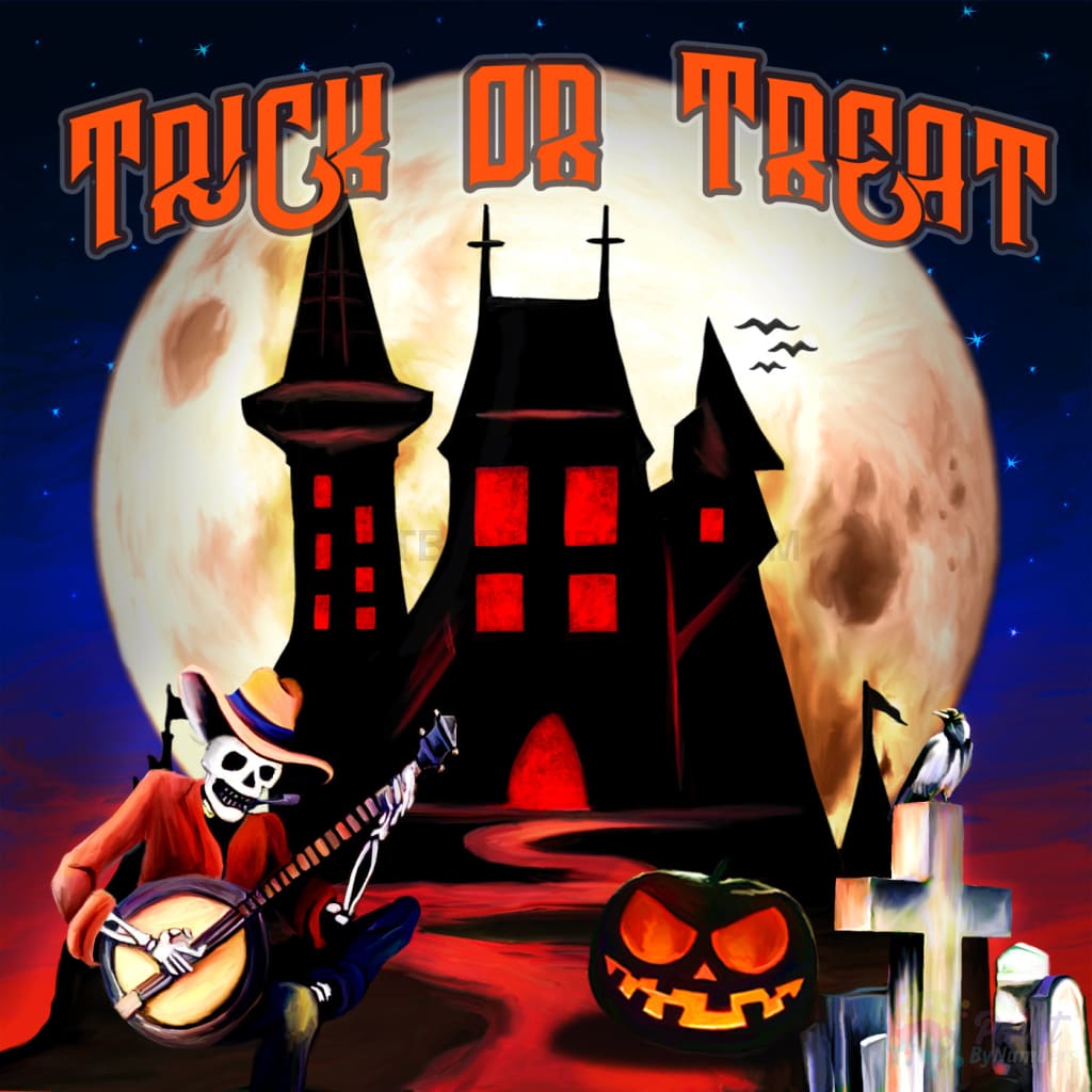 Trick Or Treat Halloween Paint By Numbers Kit