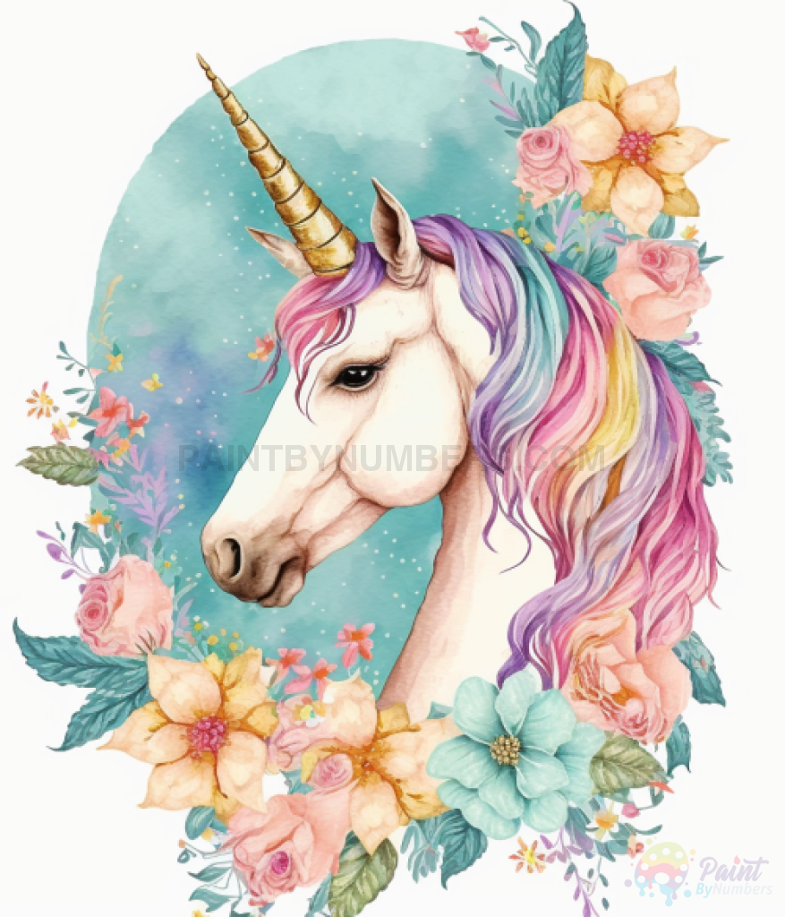 Unicorn Time Paint By Numbers Kit