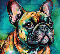 Thumbnail for Watercolor Bulldog