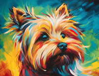 Thumbnail for Watercolor Yorkie