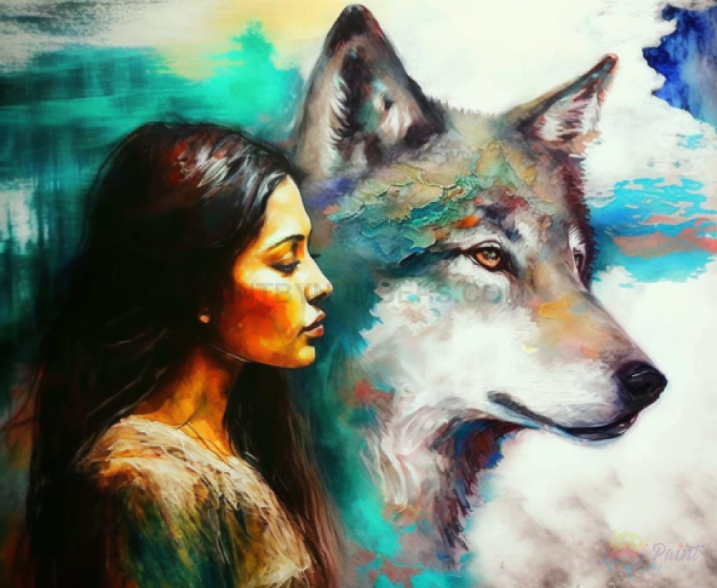 Wolf Dreams Paint By Numbers Kit