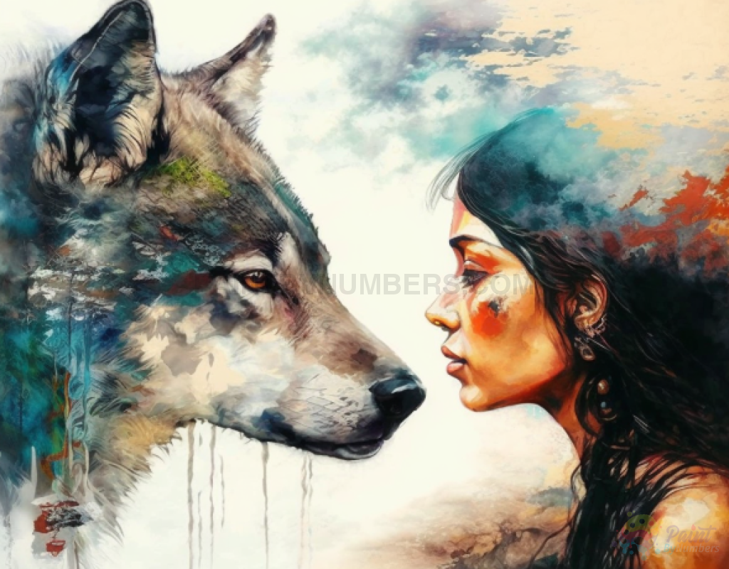 Wolf Passion Paint By Numbers Kit